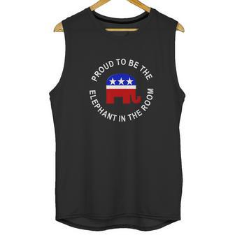 Proud To Be The Elephant In The Room M Unisex Tank Top | Favorety CA