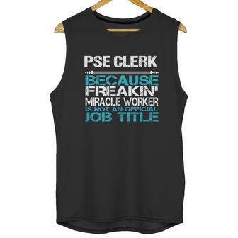 Pse Clerk Unisex Tank Top | Favorety UK