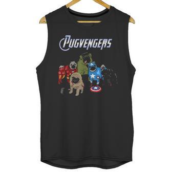 The Pugvengers Unisex Tank Top | Favorety DE