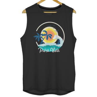 Pura Vida Costa Rica Toucan Tropical Surf Beach Gift Unisex Tank Top | Favorety