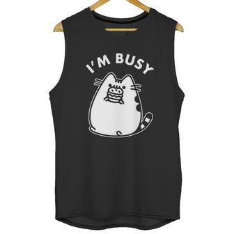 Pusheen The Cat The Cat Vintage Unisex Tank Top | Favorety UK