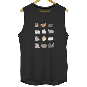 Pusheen I Love Kitties Juniors Unisex Tank Top | Favorety