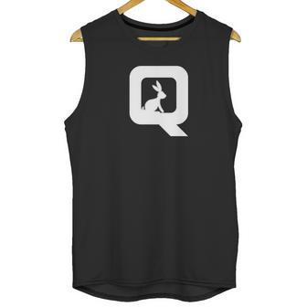 Qanon Follow The White Rabbit Qanon Tee Unisex Tank Top | Favorety