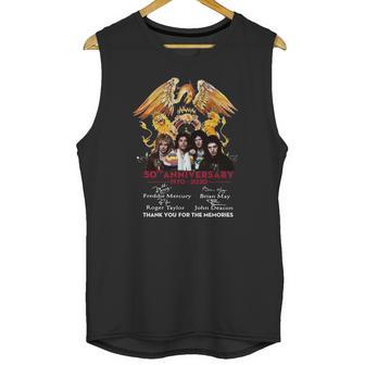 Queen 50Th Anniversary 1970 2020 Signature Unisex Tank Top | Favorety UK