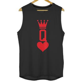 Queen Of Hearts Gift Card Halloween Unisex Tank Top | Favorety CA