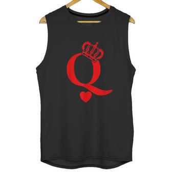 Queen Of Hearts King Of Hearts Unisex Tank Top | Favorety UK