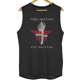 Rage Against The Machine Bulls On Parade Mic Unisex Tank Top | Favorety CA