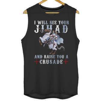 Raise You A Crusade - Templar Shirt Unisex Tank Top | Favorety AU