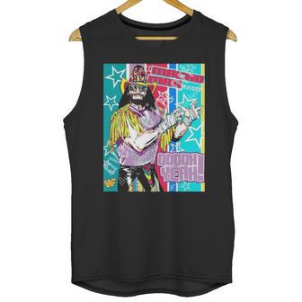 Randy Macho Man Savage Graphic Funny Unisex Tank Top | Favorety AU