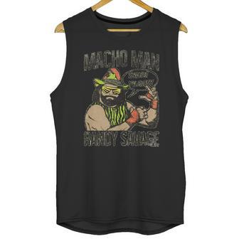 Randy Macho Man Savage Oh Yeah Graphic Unisex Tank Top | Favorety AU