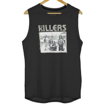 Real Swag Inc The Killers Band Photo Image Black Unisex Tank Top | Favorety CA