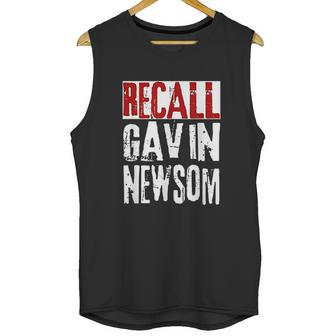 Recall Gavin Newsom Ca California Governor Gavin Newsom Unisex Tank Top | Favorety