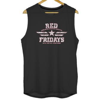 Red Fridays Star And Stripes Remember Everyone Deployed Unisex Tank Top | Favorety CA