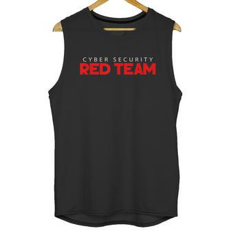 Red Team Cyber Security Hacking Hacker Graphic Design Printed Casual Daily Basic Unisex Tank Top | Favorety UK