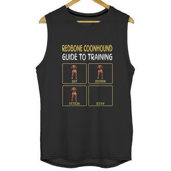 Redbone Coonhound Guide To Training Dog Obedience Unisex Tank Top | Favorety UK