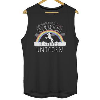 Redhead Majestic Unicorn Unisex Tank Top | Favorety AU