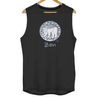 Regal Medieval Elephant Zen By The Arabesque Unisex Tank Top | Favorety CA