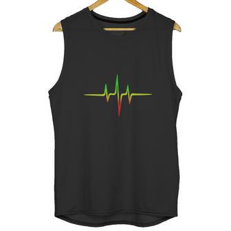 Reggae Music Pulse Frequency Unisex Tank Top | Favorety UK