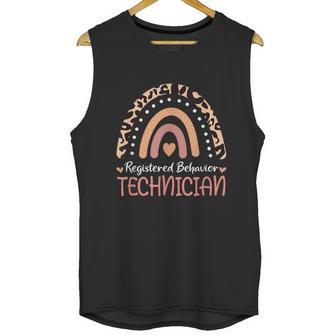 Registered Behavior Technician Rbt Behavioral Aba Therapist Graphic Design Printed Casual Daily Basic Unisex Tank Top | Favorety AU