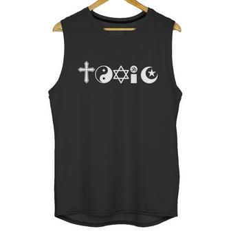 Religion Is Toxic Unisex Tank Top | Favorety