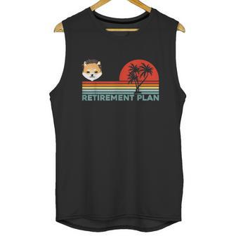 Retirement Plan Dogelon Mars Elon Coin Token Blockchain Unisex Tank Top | Favorety AU