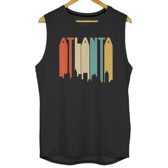 Retro 1970S Style Atlanta Georgia Skyline Unisex Tank Top | Favorety AU