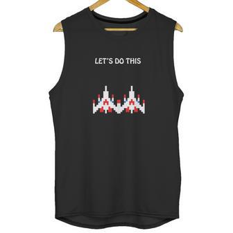 Retro 80S Arcade Game Galaga Challengeby Nerd Digs Unisex Tank Top | Favorety DE