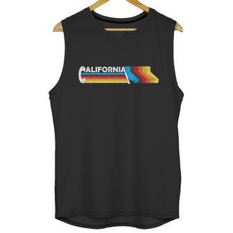 Retro California Colorful Logo Unisex Tank Top | Favorety DE