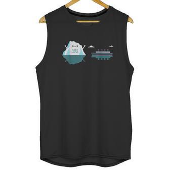 Retro Funny Titanic Cruise Ship Iceberg 1912 Cruise Vessel Unisex Tank Top | Favorety