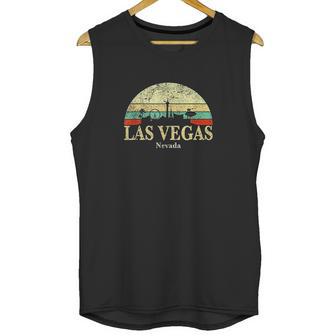 Retro Las Vegas Nevada Vegas Strip Sin City Souvenir Unisex Tank Top | Favorety UK