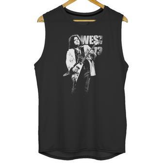 Retro Graphic Leslie West 73 Art Unisex Tank Top | Favorety UK