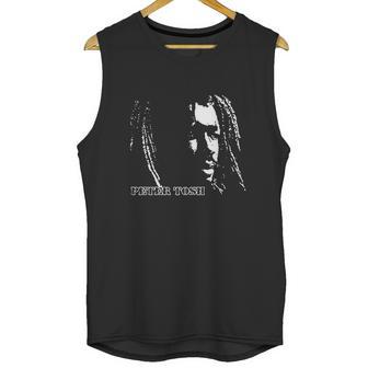 Retro Graphic Peter Tosh Art Unisex Tank Top | Favorety AU