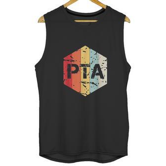 Retro Pta Physical Therapy Assistant Gifts Graduation Month Unisex Tank Top | Favorety CA