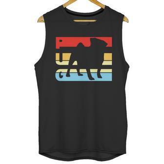 Retro Pug Logo Unisex Tank Top | Favorety CA