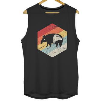 Retro Tapir Unisex Tank Top | Favorety