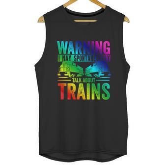 Retro Trains Gift Train Models Trainspotting Trainspotter Gift Graphic Design Printed Casual Daily Basic Unisex Tank Top | Favorety