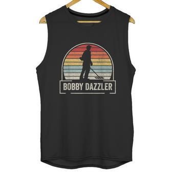 Retro Vintage Bobby Dazzler Treasure Hunting Metal Detecting Unisex Tank Top | Favorety UK