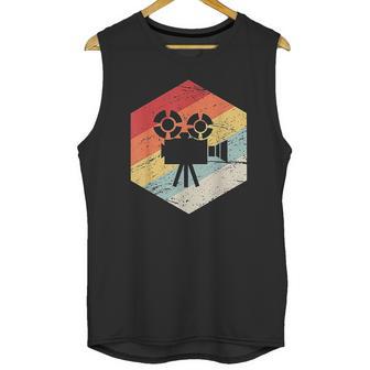 Retro Vintage Camera Filmmaker Unisex Tank Top | Favorety CA