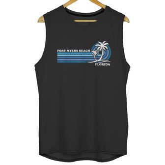 Retro Vintage Family Vacation Florida Fort Myers Beach Unisex Tank Top | Favorety AU