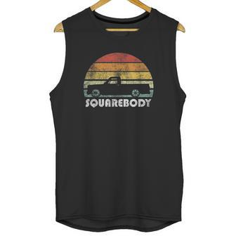 Retro Vintage Pickup Truck Squarebody Unisex Tank Top | Favorety