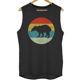 Retro Vintage Tapir Unisex Tank Top | Favorety