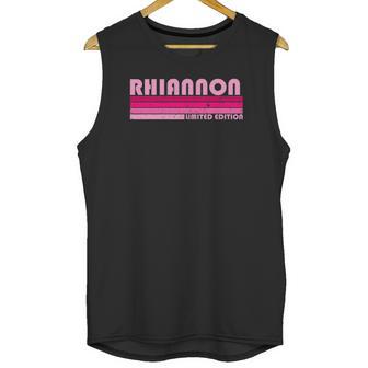 Rhiannon Name Personalized Retro Vintage 80S 90S Unisex Tank Top | Favorety UK