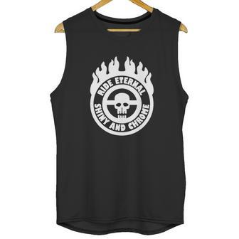 Ride Eternal Shiny And Chrome Unisex Tank Top | Favorety