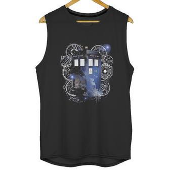 Ripple Junction Doctor Who Tardis Space Tech Unisex Tank Top | Favorety