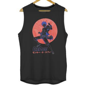 Ripple Junction Luffy D Monkey Pose Unisex Tank Top | Favorety DE