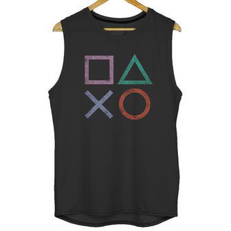 Ripple Junction Playstation Vintage Icons Unisex Tank Top | Favorety DE