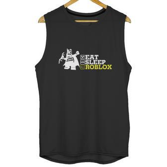 Roblox T Shirt Eat Sleep Roblox Repeat Unisex Tank Top | Favorety