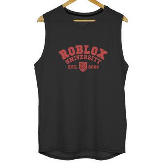 Roblox University T-Shirt Unisex Tank Top | Favorety CA