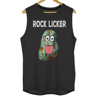 Rock Licker Funny Geologist I Lick Rocks Rockhound Unisex Tank Top | Favorety UK