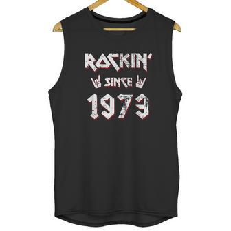 Rockin Since 1973 Hard Rock Unisex Tank Top | Favorety UK